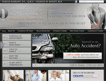 Tablet Screenshot of beverlyhillschiropractic.com